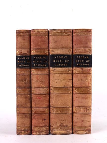 ALLEN (Thomas).
The History and Antiquities of Lon
