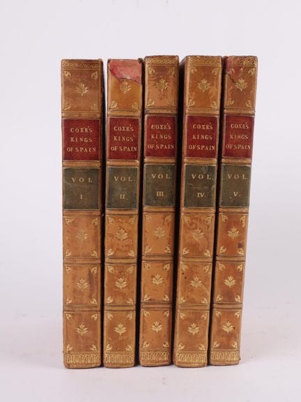 COXE (William).
Memoirs of the Kings of Spain of t
