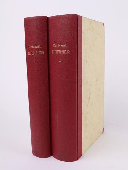 DERRECAGAIX (General).
Marschall Berthier, Prinz v