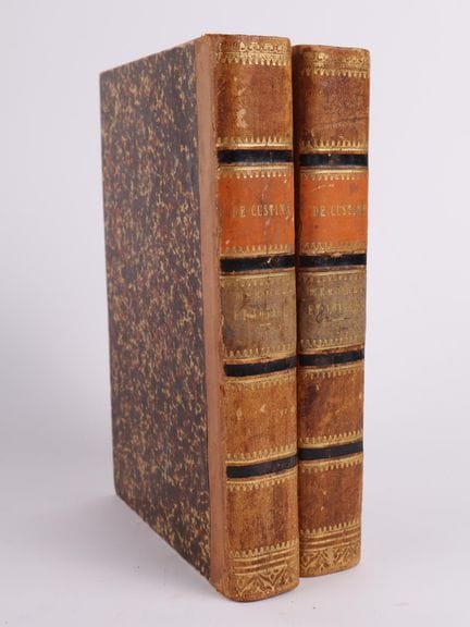 CUSTINE (Marquis de).
Mémoires et voyages ou Lettr