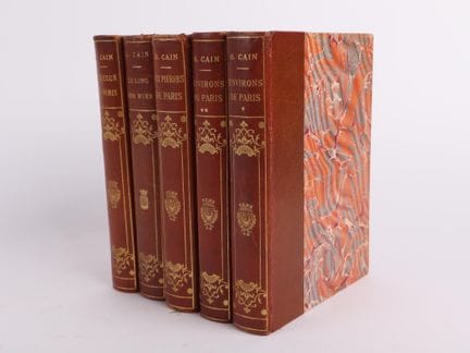 CAIN (Georges).
- Environs de Paris (2 volumes)
- 