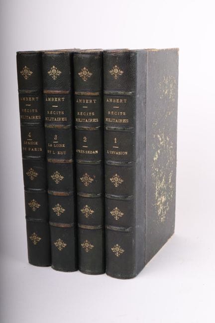 AMBERT (Général).
Récits militaires.
4 volumes in-