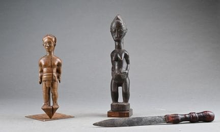 SET DI 3 PEZZI
1/BAOULÉ, REPUBBLICA DELLA COSTA D'
