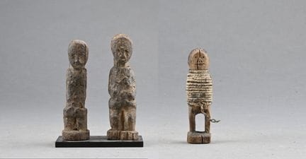 SET DI 3 PEZZI DELL'AFRICA OCCIDENTALE
Feticci in 
