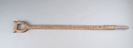 BAOULÉ, ELFENBEINKÜSTE
Stab eines Würdenträgers, v