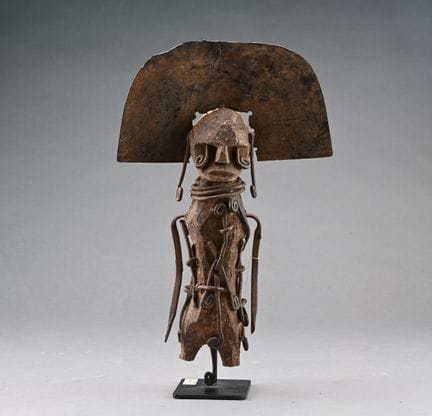 IGBO, NIGERIA
Statua feticcio-reliquiario Ofo. Leg