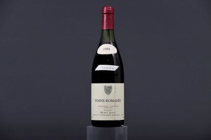 1 bottle of 1988 VOSNE-ROMANEE from Domaine Henri 