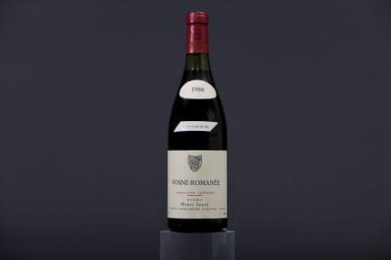 1 bottle of 1988 VOSNE-ROMANEE from Domaine Henri 