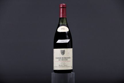 1 bottle of 1986 VOSNE-ROMANEE 1er Cru Les Brulées