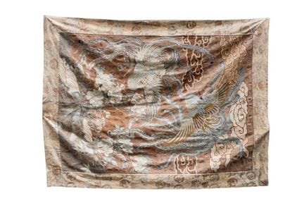 JAPÓN, época Meiji (1868-1912)
Importante tapiz de
