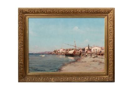 Émile GODCHAUX (1860–1938)
Seascape
Oil on canvas
