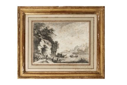 Adrian ZINGG (1734-1816), attribué à
Vue des envir