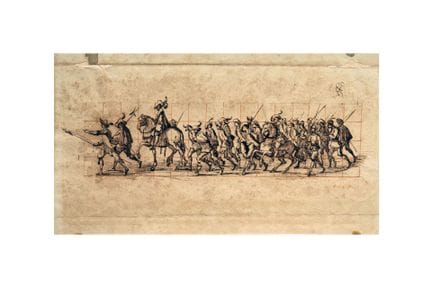 Jacques CALLOT (1592-1635), da
Inchiostro su carta