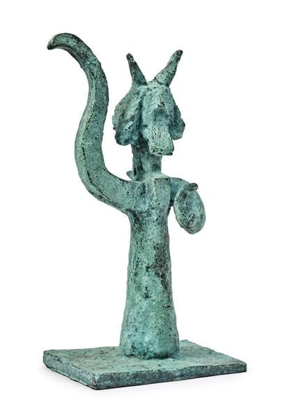 Christian D'ORGEIX (1927-2019)
Mosche
Bronzo.
Firm