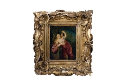 Gérard WIGMANA (1673–1741)
Diana
Oil on panel.
H_2
