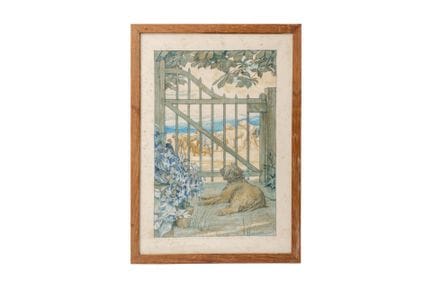 Octave GUILLONNET (1872-1967)
"Le Chien de Bas-Bré