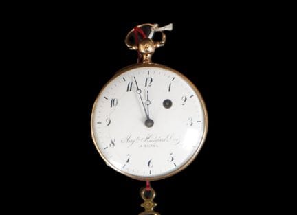 Auguste HUMBERT DROZ in Lunel
Uhr mit „Coq“-Motiv 