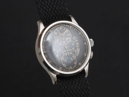 ETERNA Regulator
Steel wrist chronograph watch. Ro