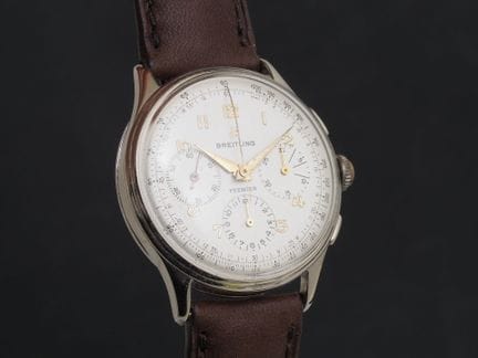 BREITLING Premier réf. 734
Montre chronographe de 