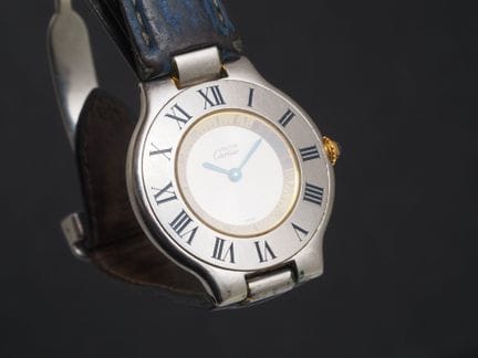 CARTIER Must 21 réf.1330
Montre bracelet de dame e