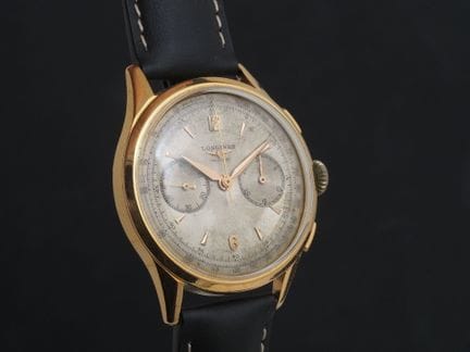 LONGINES 13ZN
Monter chronographe de poignet en or