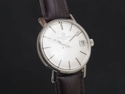 ETERNA-MATIC 1000 Ref. 138T
Steel wristwatch. Roun