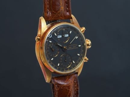 EBERHARD &amp; Co 30030-C
18K玫瑰金腕表计时码表。圆形表壳。旋入式表背。