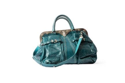 VERSACE
Borsa da mano o a tracolla in pelle di pit