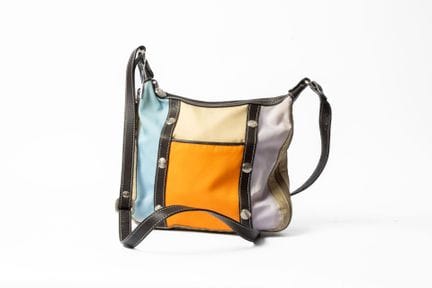 POURCHET Paris
Borsa a tracolla in nylon colorato 
