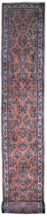 Tapis SAROUK (Iran), 
Fin du XXe siècle.
Velours e