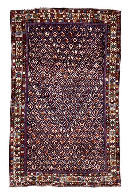 Original tapis MARASALI 
Caucase-Shirvan. Fin du 1