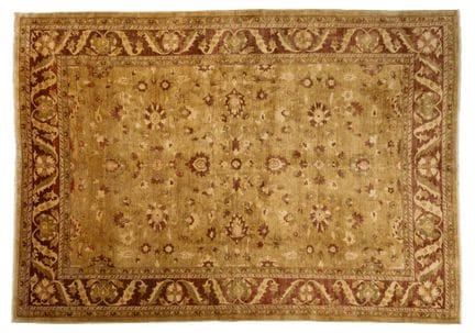 Important et magnifique tapis SHOBI,
Pakistan. Fin