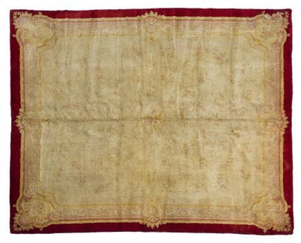 Tapis aux points de la Savonnerie 
France. 1er tie