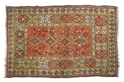 Ancien tapis MELAS 
Asie Mineure occidentale. Fin 