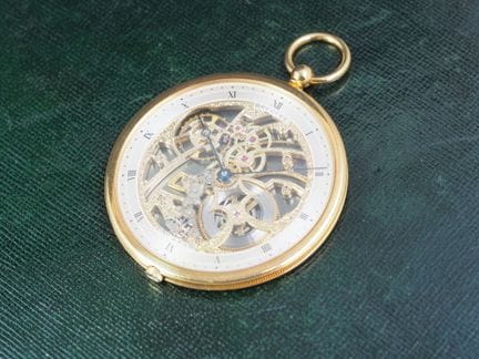 BREGUET Ref. 1760
18k yellow gold pocket watch. Ro