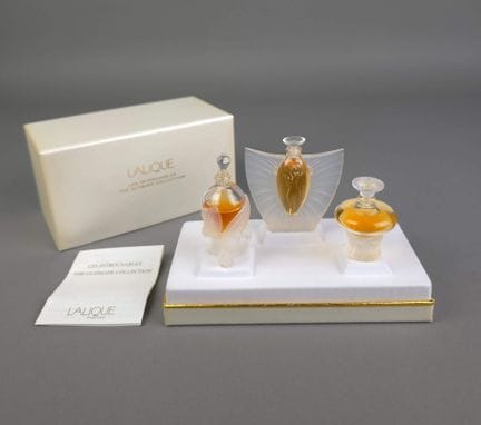 LALIQUE – Les Introuvables
Coffret comprenant troi