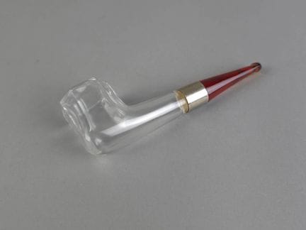 SCHIAPARELLI – Snuff 
Flacon de parfum en verre tr