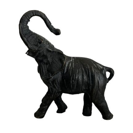 Bronzeskulptur „Elefant“ Bronzeskulptur, die einen