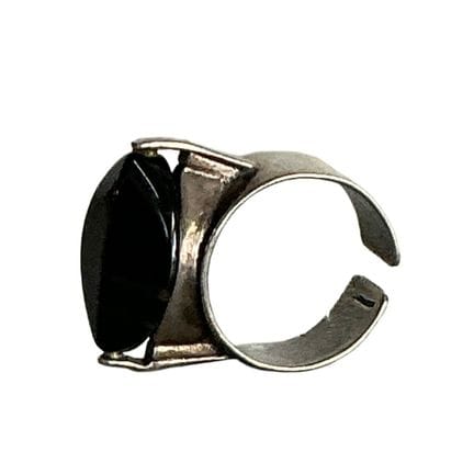 Anello in argento. Anello regolabile in argento 92