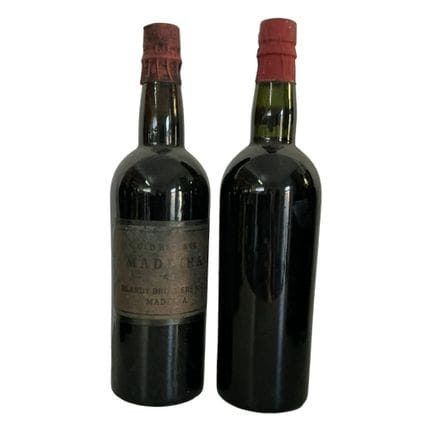 Zwei Flaschen Old Reserve Madeira von Blandy Broth