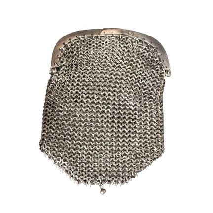 Portamonete in maglia d’argento portoghese, XIX/XX