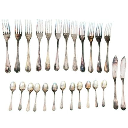 Set di posate Christofle e di altri produttori (26