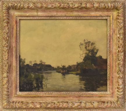 Holländischer Kanal   Tholen, Willem Bastiaan 1860