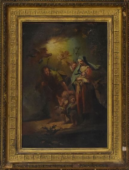 Flucht nach Ägypten   Unbekannt 18. Jh. (wohl) Öl/