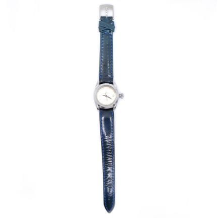 Vintage-Damenarmbanduhr "Princess Oysterdate" Silb
