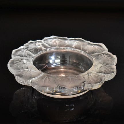 Schale "Honfleur" Regelbesteuerung. Lalique France