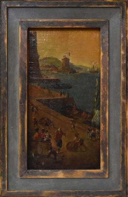 Orientalischer Hafen   Unbekannt 19. Jh. (wohl) Öl