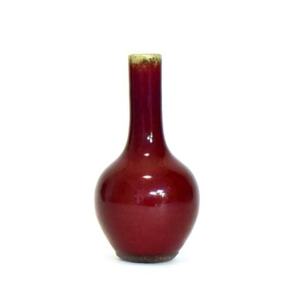 Kleine Flaschenvase  China, Qing |   Porzellan, oc