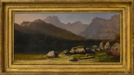 Bergsee   Zimmermann, Albert 1809 Zittau - 1888 Mü