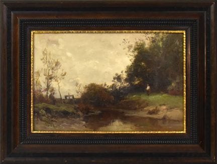 Herbstliche Landschaft   Willroider, Ludwig 1845 V